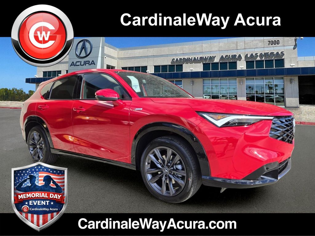 Milano Red 2026 Acura ADX FWD with A-SPEC Package SUV / Crossover Front-Wheel Drive Continuously Variable Transmission