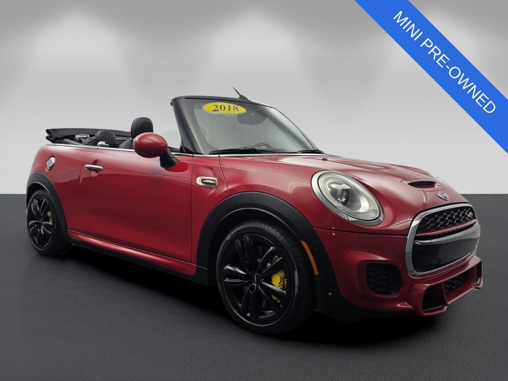Chili Red 2018 MINI Cooper Convertible Front-Wheel Drive 6-Speed Automatic