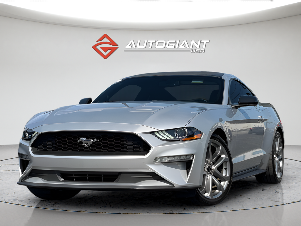 Ingot Silver 2019 Ford Mustang Coupe Rear-Wheel Drive 6-Speed Manual