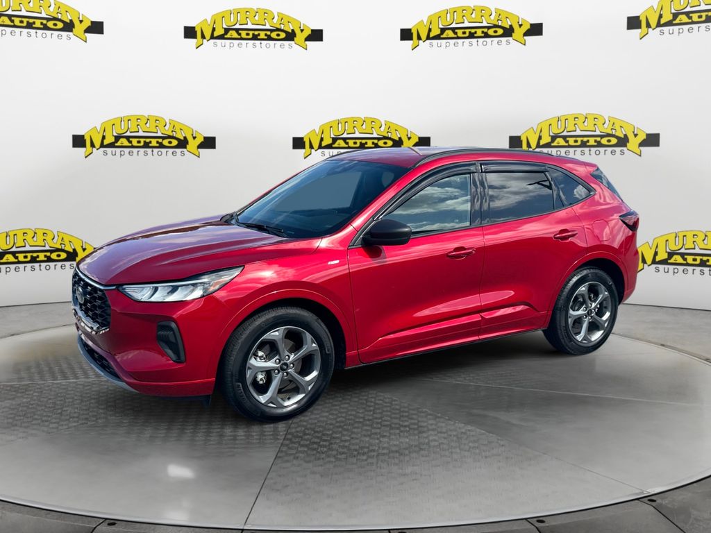 Rapid Red Metallic Tinted Clearcoat 2024 Ford Escape ST-Line FWD SUV / Crossover Front-Wheel Drive 8-Speed Automatic