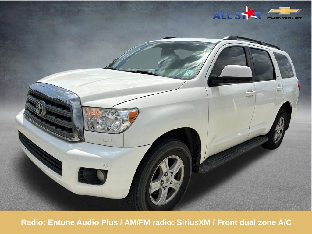Super White 2017 Toyota Sequoia SUV / Crossover 4X2 6-Speed Automatic