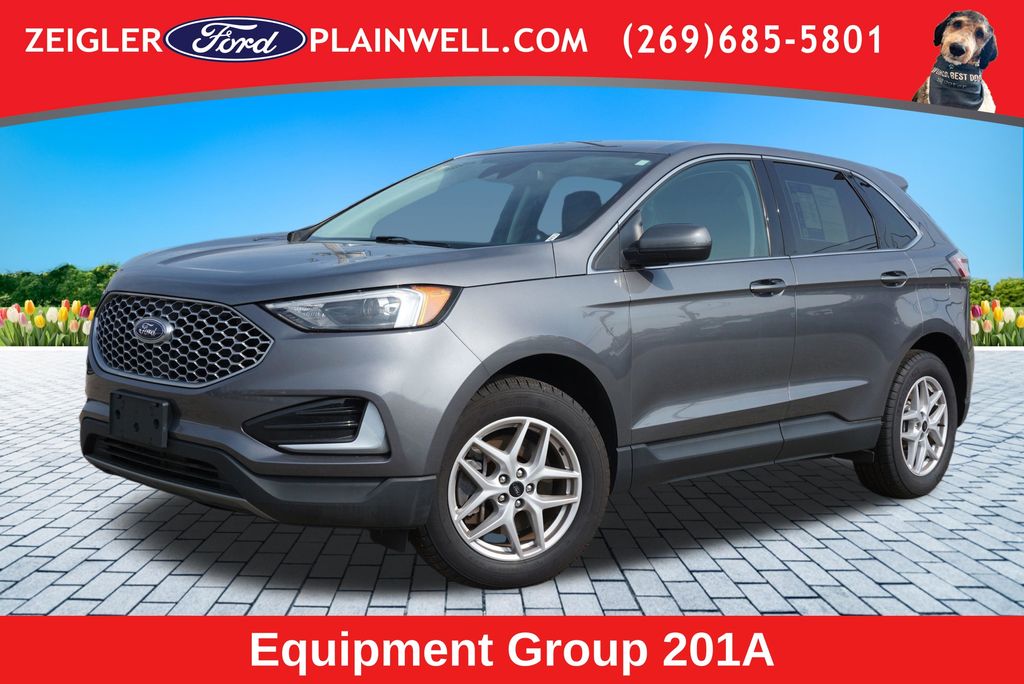 Gray Metallic 2023 Ford Edge SUV / Crossover All-Wheel Drive 8-Speed Automatic