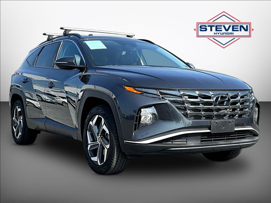 Portofino Gray 2022 Hyundai Tucson SUV / Crossover All-Wheel Drive 8-Speed Automatic