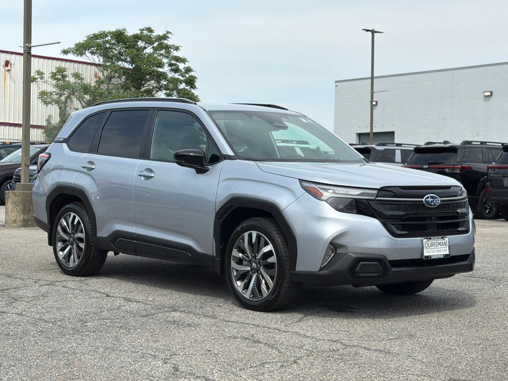 Ice Silver Metallic 2026 Subaru Forester SUV / Crossover All-Wheel Drive Continuously Variable Transmission