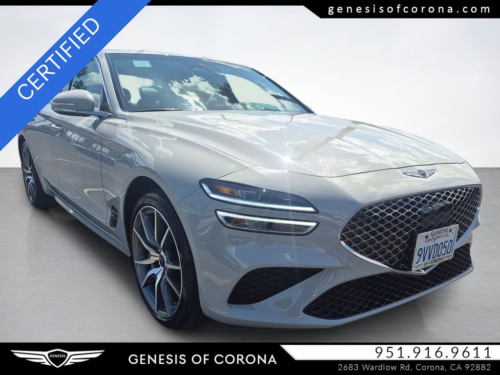 Gray 2026 Genesis G70 2.5T Standard AWD Sedan All-Wheel Drive 8-Speed Automatic