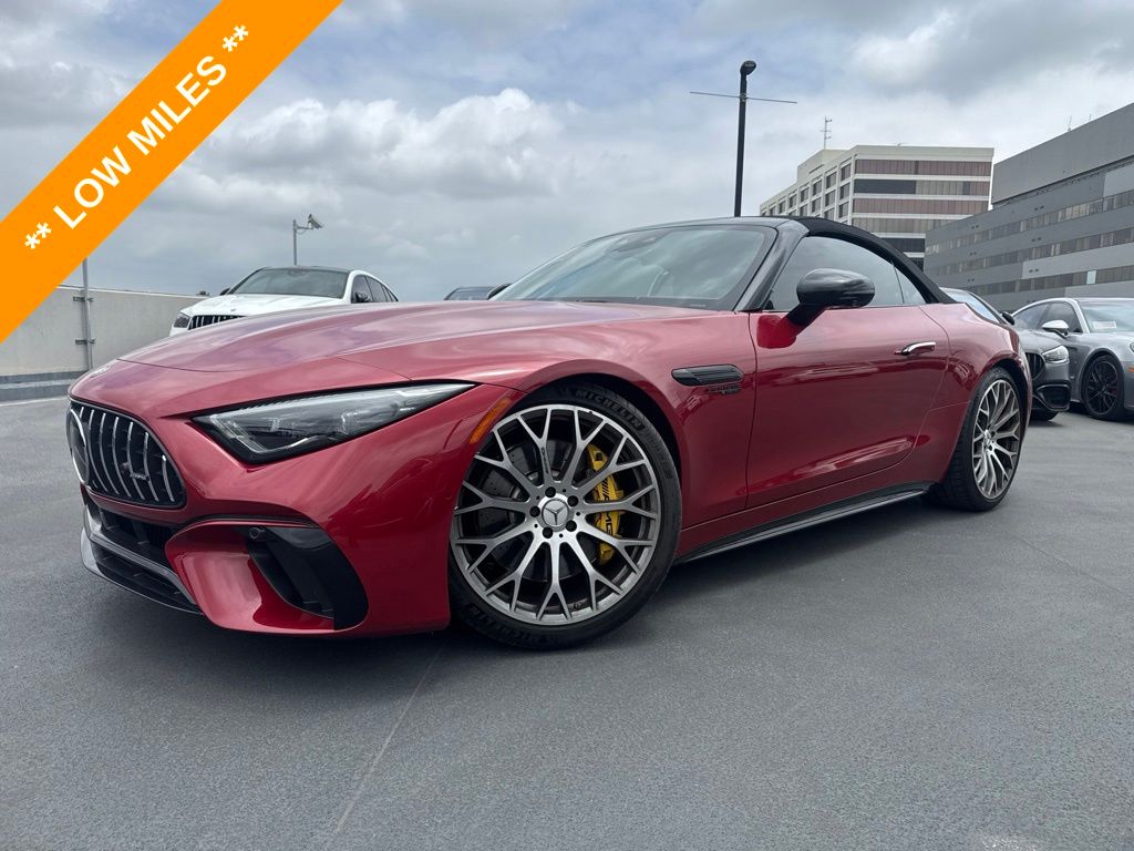MANUFAKTUR Patagonia Red Metallic 2023 Mercedes-Benz SL-Class Convertible All-Wheel Drive 9-Speed Automatic