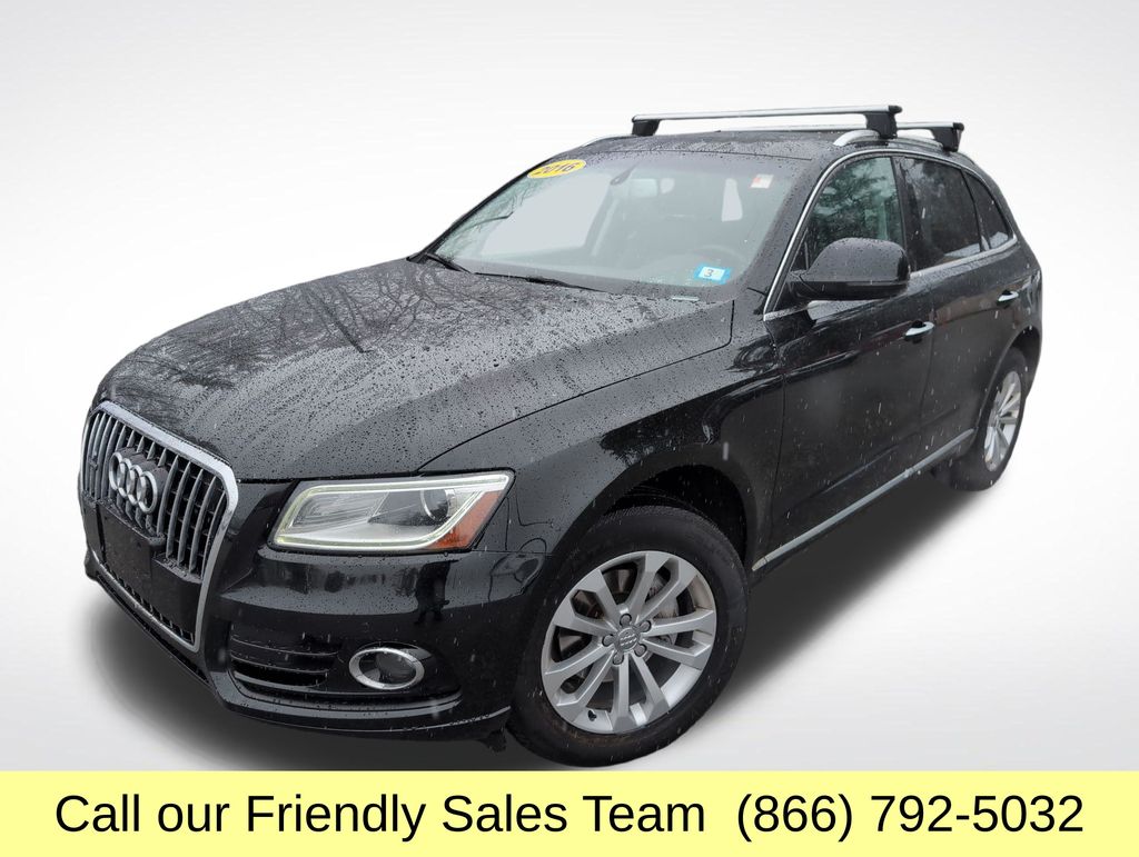 Brilliant Black 2016 Audi Q5 2.0T Premium Plus SUV / Crossover All-Wheel Drive 8-Speed Automatic