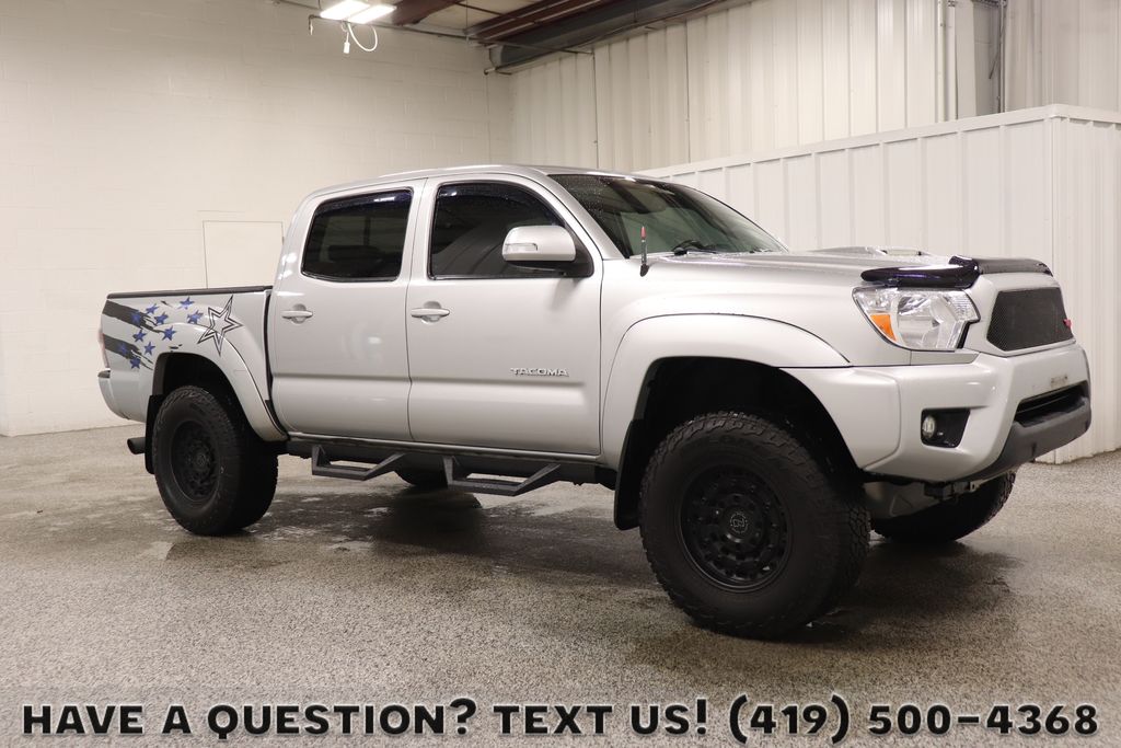 Silver Streak Metallic 2013 Toyota Tacoma Pickup Truck Four-Wheel Drive 5-Speed Automatic Overdrive