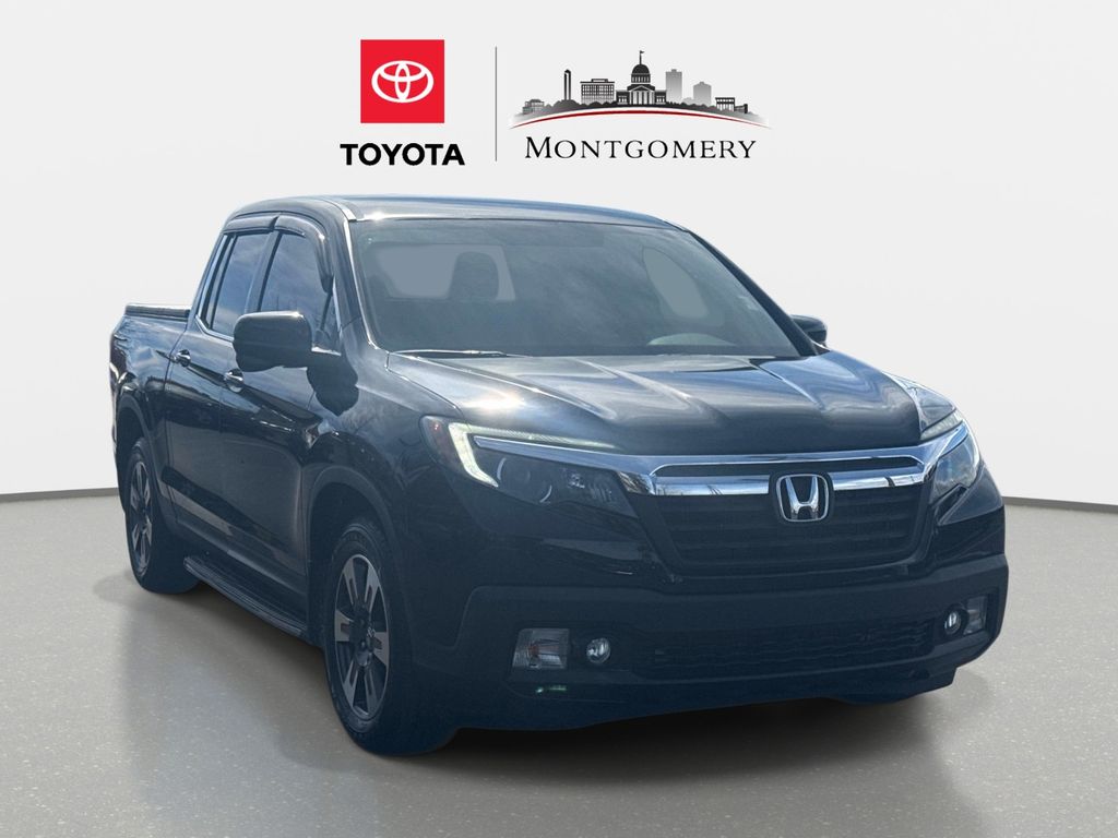 Crystal Black Pearl 2018 Honda Ridgeline RTL-T Pickup Truck Front-Wheel Drive 6-Speed Automatic