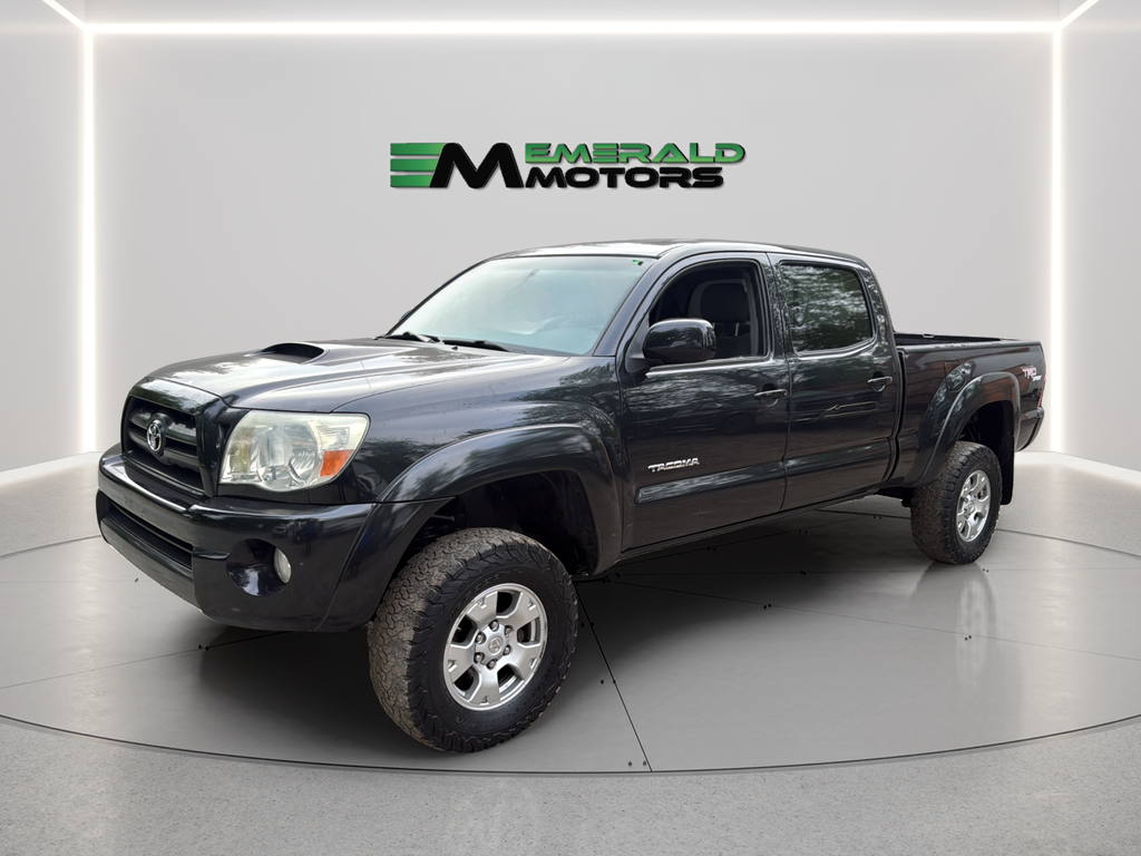 Black 2005 Toyota Tacoma Pickup Truck 5-Speed Automatic Overdrive