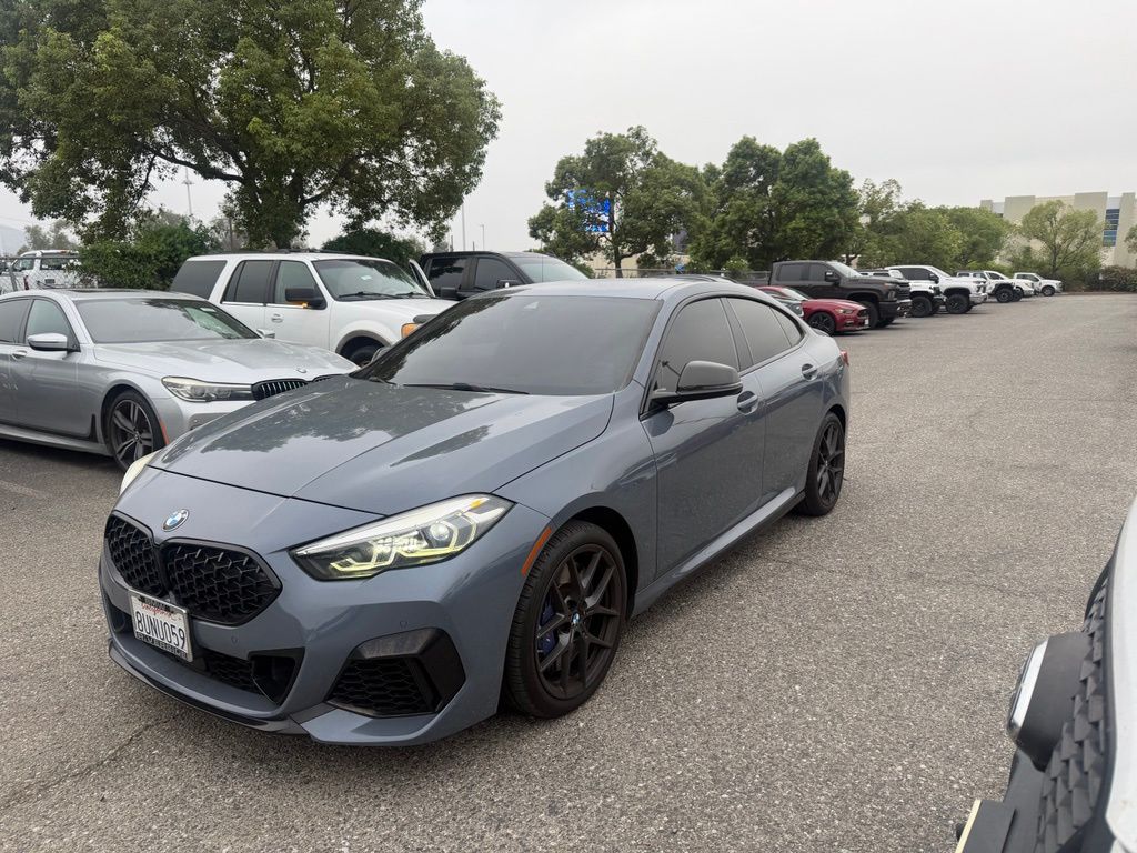 Storm Bay Metallic 2021 BMW 2 Series Sedan All-Wheel Drive 8-Speed Automatic