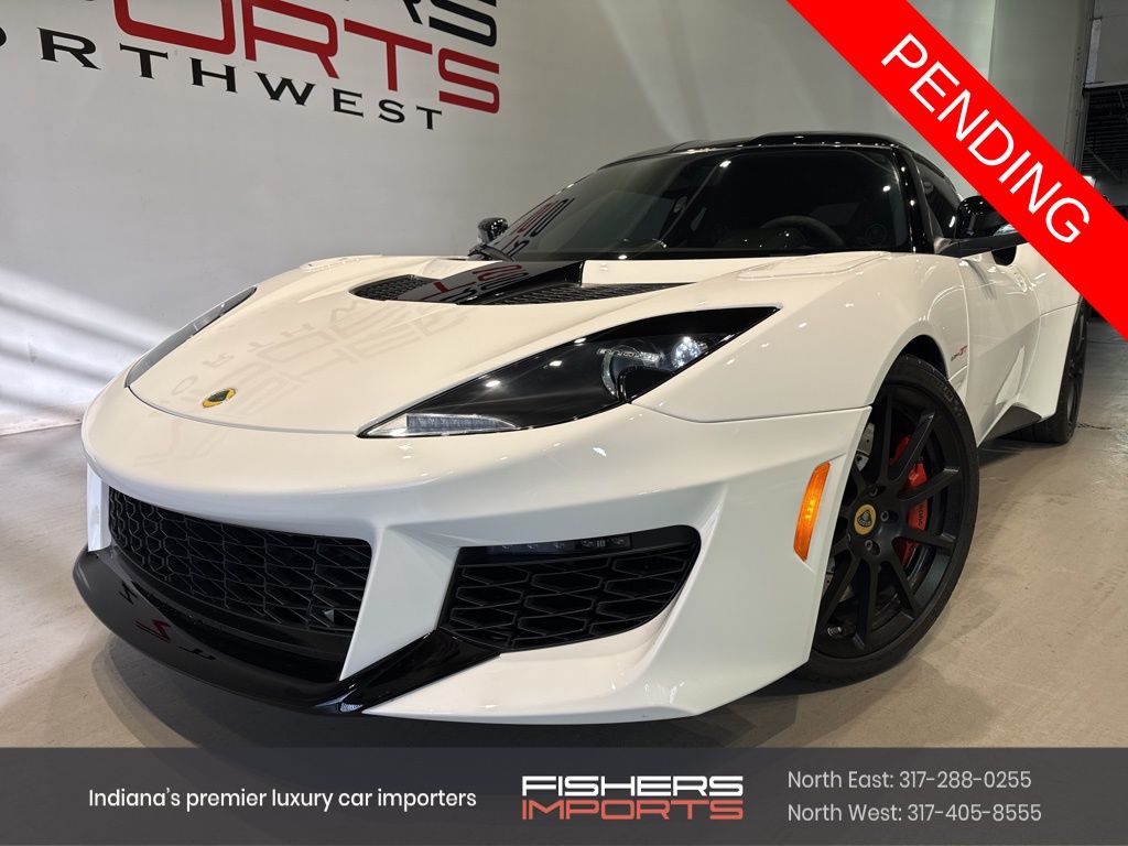 Pearly White 2020 Lotus Evora GT RWD Coupe Rear-Wheel Drive 6-Speed Automatic