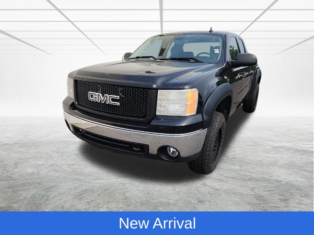 Onyx Black 2008 GMC Sierra 1500 Pickup Truck Four-Wheel Drive 4-Speed Automatic Overdrive