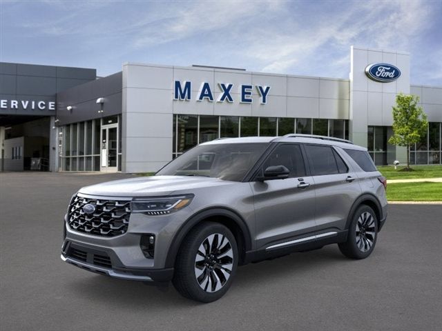 Carbonized Gray Metallic 2026 Ford Explorer SUV / Crossover All-Wheel Drive Automatic