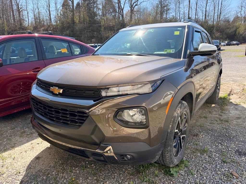 Zeus Bronze Metallic 2021 Chevrolet Trailblazer ACTIV AWD SUV / Crossover Four-Wheel Drive 9-Speed Automatic