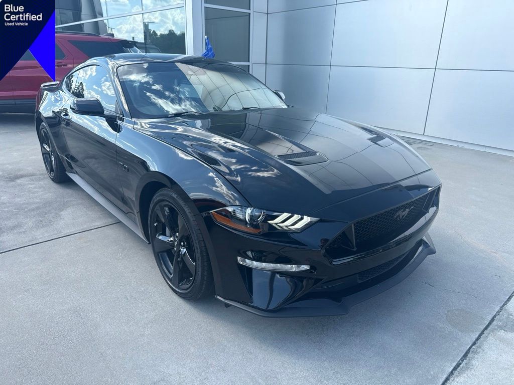 Shadow Black 2022 Ford Mustang GT Premium Fastback RWD Coupe Rear-Wheel Drive Automatic