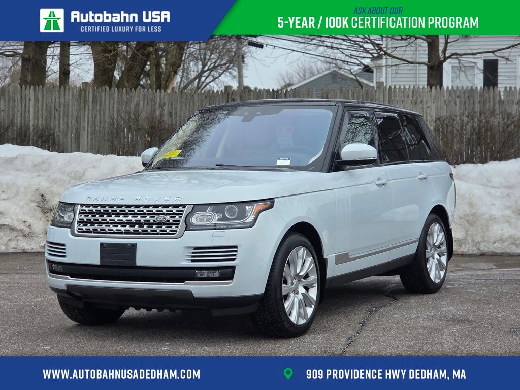 2017 Land Rover Range Rover V8 Supercharged 4WD