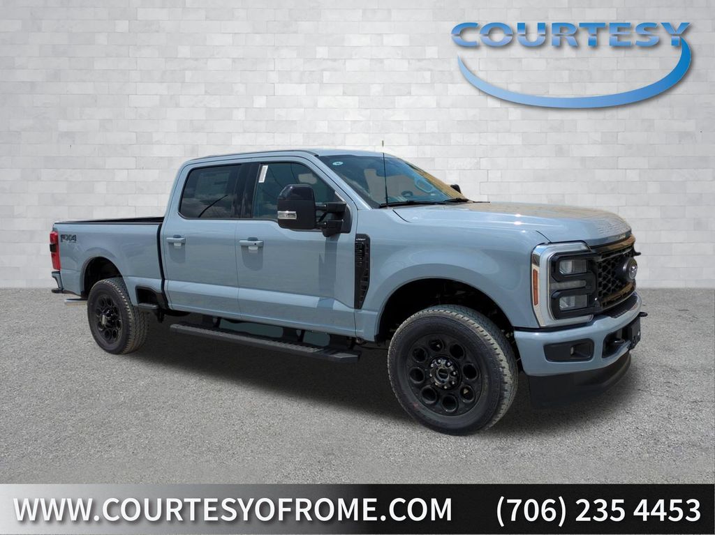 Glacier Gray Metallic Tri-Coat 2026 Ford F-250 Super Duty Pickup Truck Four-Wheel Drive Automatic