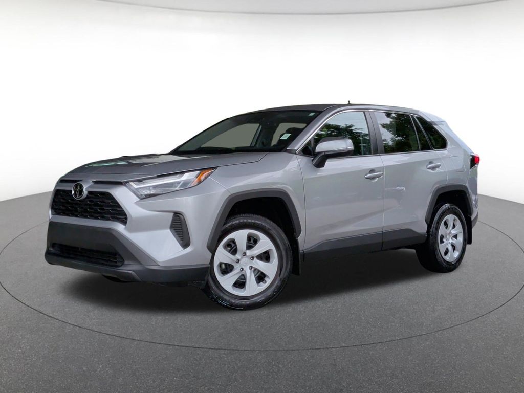 Silver Sky Metallic 2024 Toyota RAV4 LE FWD SUV / Crossover Front-Wheel Drive 8-Speed Automatic