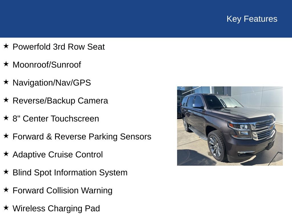 2016 Chevrolet Tahoe LTZ