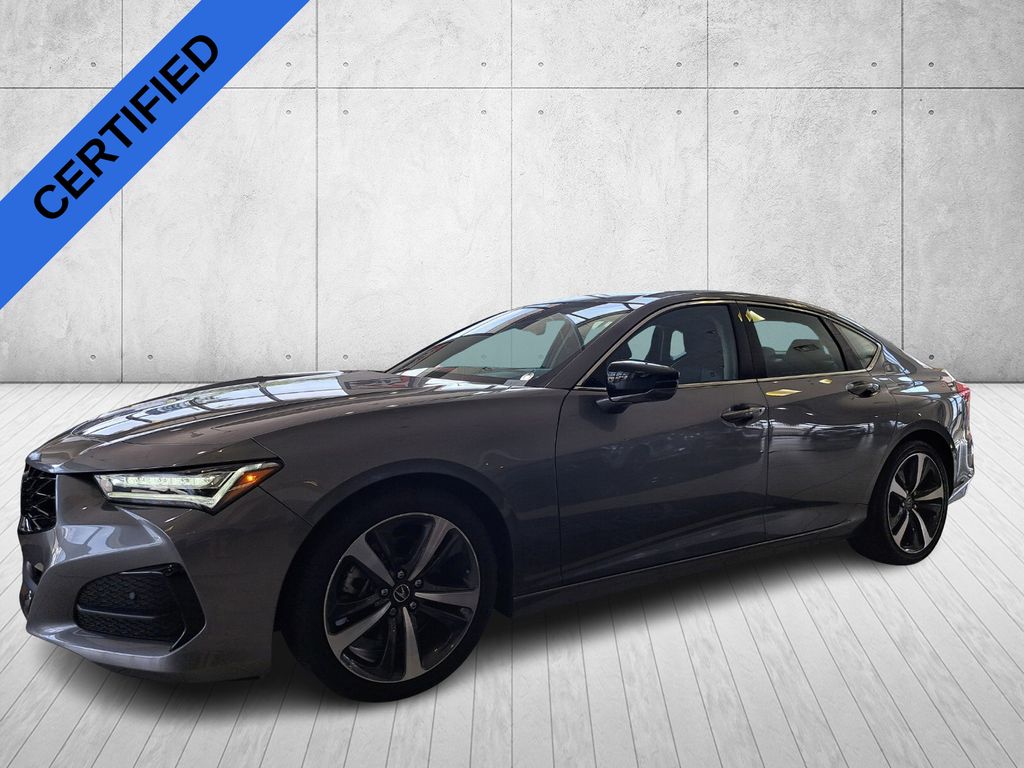 Liquid Carbon Metallic 2025 Acura TLX FWD with Technology Package Sedan Front-Wheel Drive Automatic