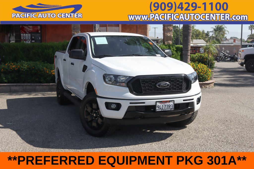 Oxford White 2023 Ford Ranger Pickup Truck Four-Wheel Drive Automatic