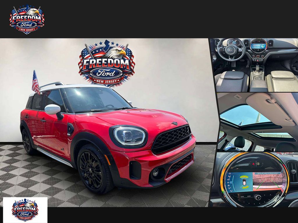 Chili Red 2024 MINI Countryman Cooper S ALL4 AWD SUV / Crossover All-Wheel Drive 8-Speed Automatic