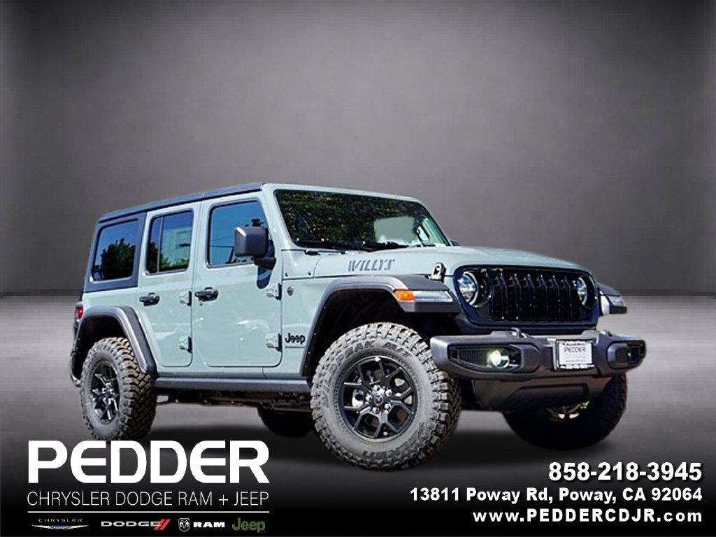 Anvil Clear Coat 2026 Jeep Wrangler SUV / Crossover Four-Wheel Drive 8-Speed Automatic