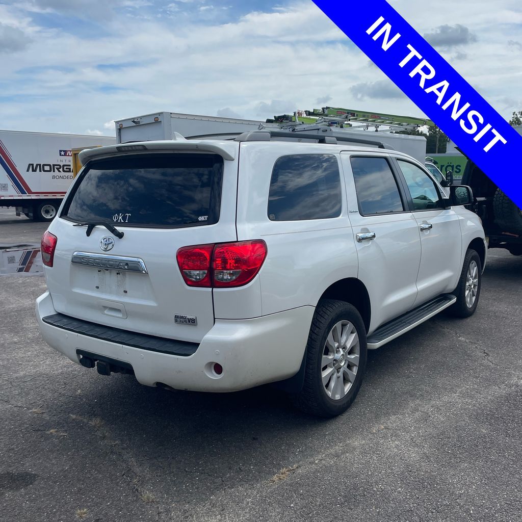 White (Blizzard Pearl) 2017 Toyota Sequoia SUV / Crossover Four-Wheel Drive 6-Speed Automatic