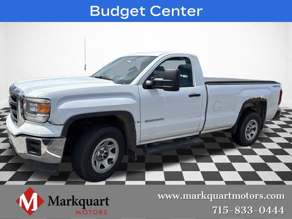 Summit White 2015 GMC Sierra 1500 Pickup Truck Four-Wheel Drive 6-Speed Automatic Overdrive