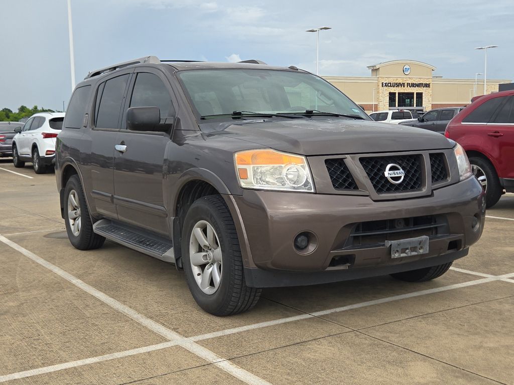 2013 Nissan Armada SV Brown at Texan Dodge Chrysler Jeep Ram