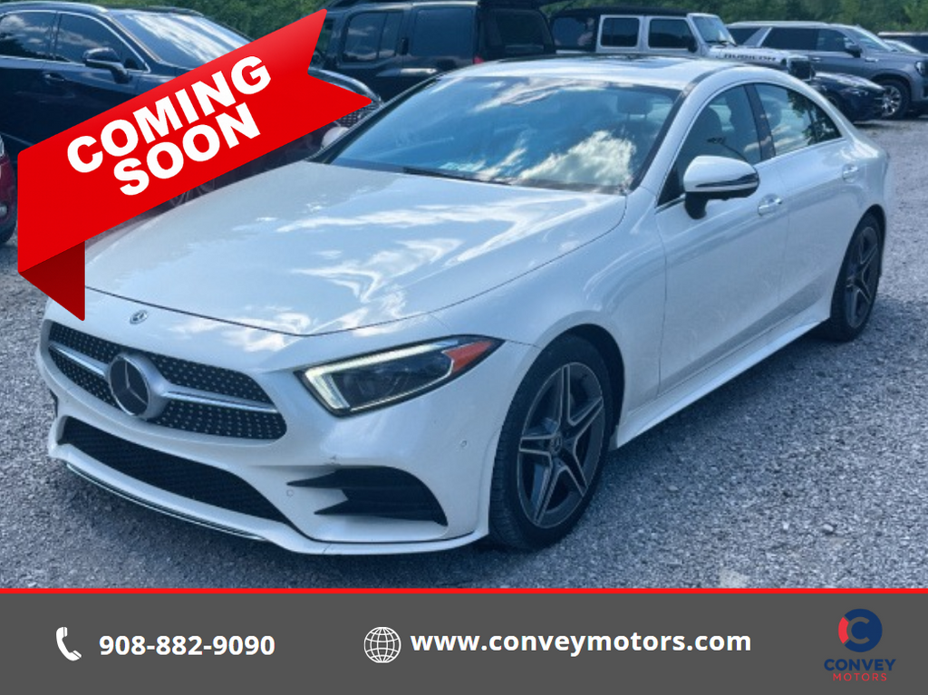 White 2019 Mercedes-Benz CLS Sedan All-Wheel Drive 9-Speed Automatic