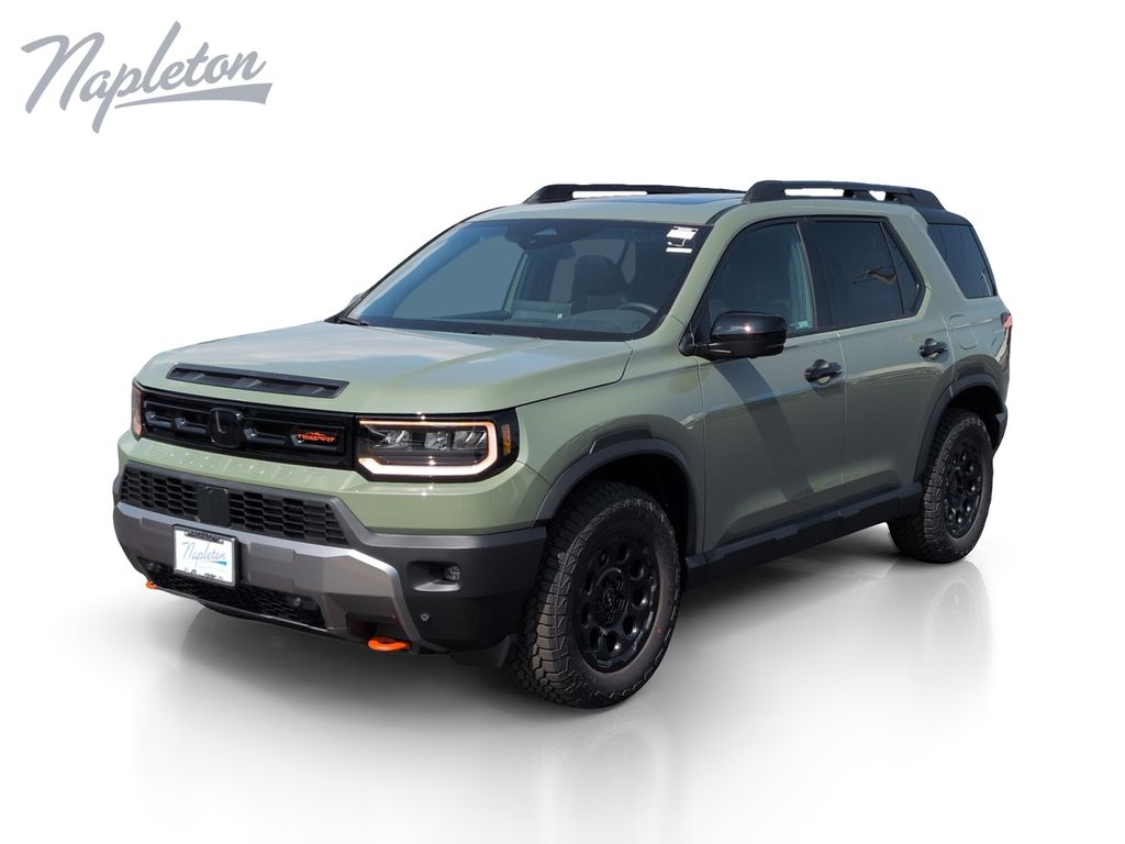 Ash Green Metallic 2026 Honda Passport SUV / Crossover All-Wheel Drive Automatic