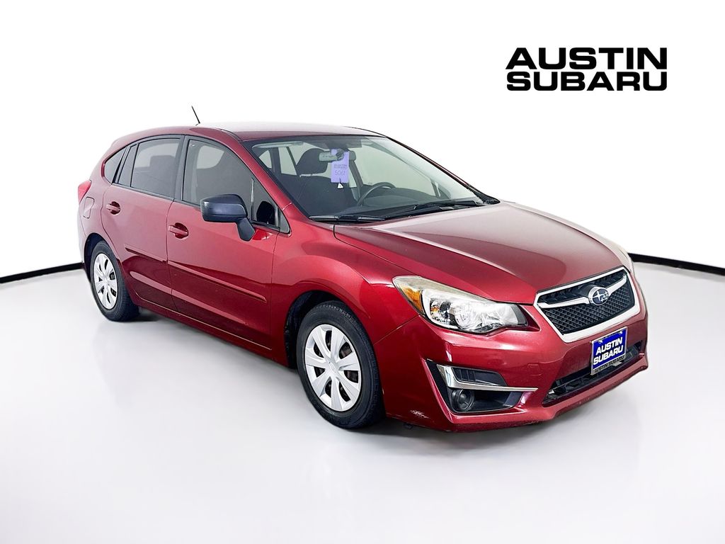 Venetian Red Pearl 2016 Subaru Impreza 2.0i Hatchback AWD Hatchback All-Wheel Drive Continuously Variable Transmission