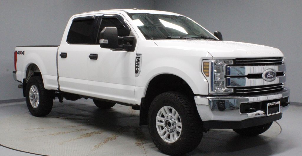 Oxford White 2018 Ford F-250 Super Duty Pickup Truck Four-Wheel Drive 6-Speed Automatic