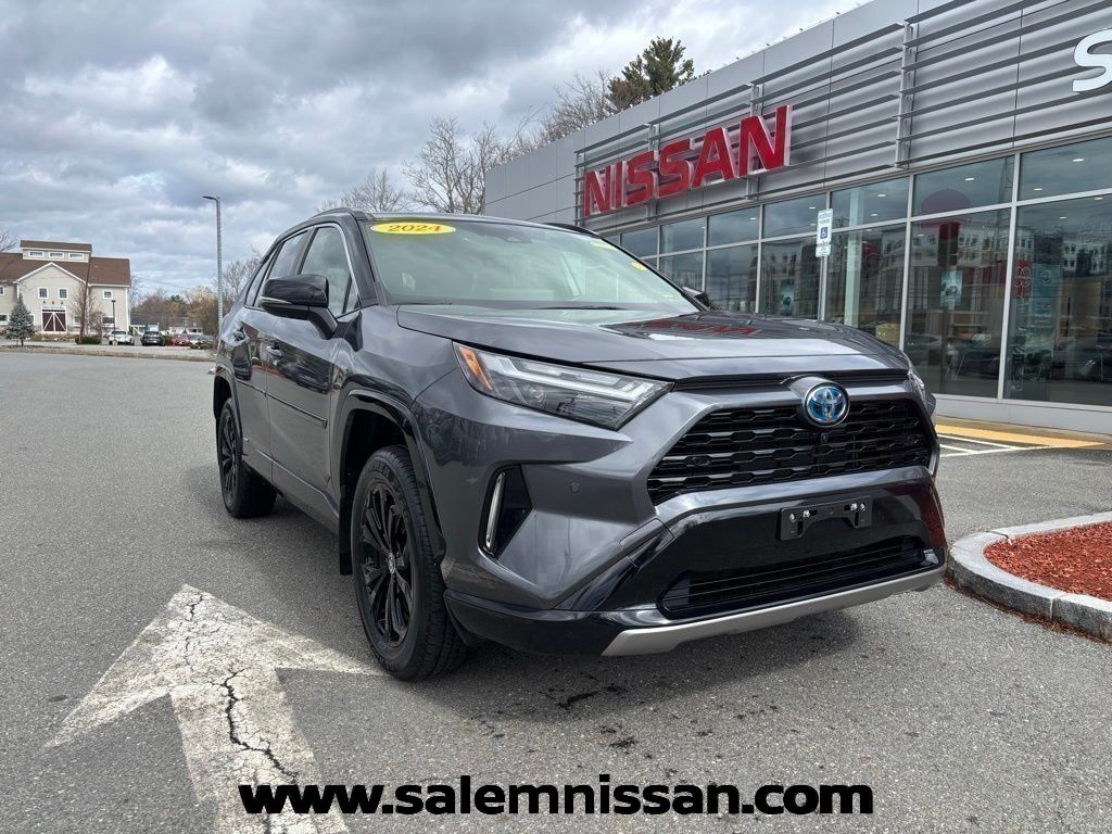 Midnight Black Metallic 2024 Toyota RAV4 Hybrid XSE AWD SUV / Crossover All-Wheel Drive Continuously Variable Transmission
