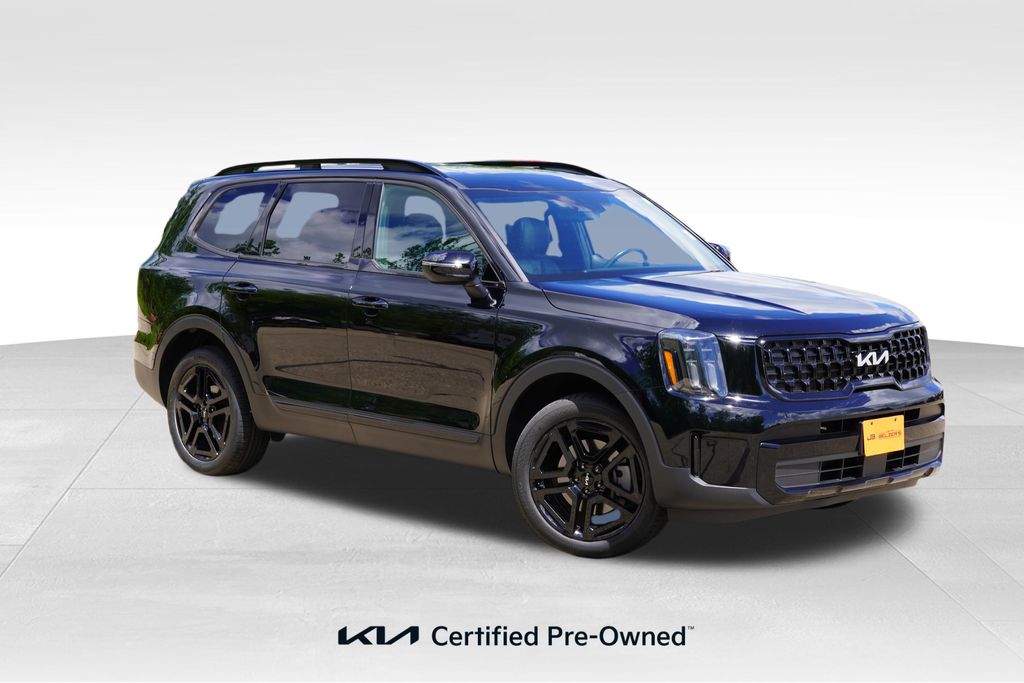 Ebony Black 2024 Kia Telluride SUV / Crossover All-Wheel Drive 8-Speed Automatic