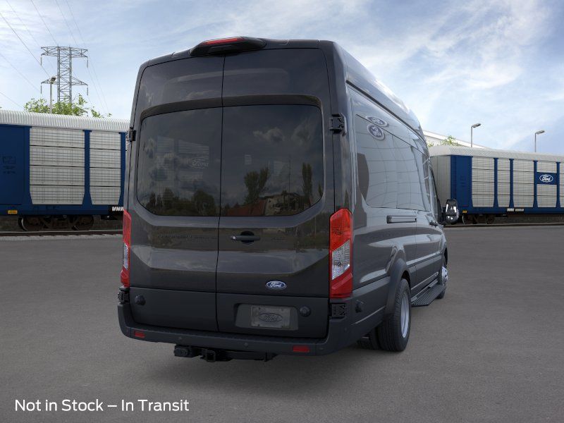 New 2026 Agate Black Metallic Ford Passenger Van XLT image 8