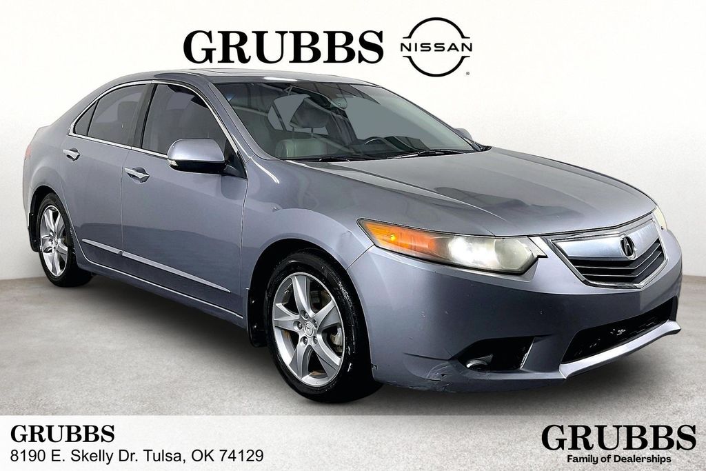 Silver 2011 Acura TSX Sedan FWD Sedan Front-Wheel Drive 5-Speed Automatic