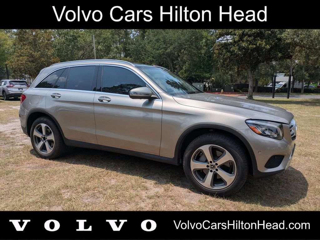Gray 2019 Mercedes-Benz GLC SUV / Crossover Rear-Wheel Drive 9-Speed Automatic
