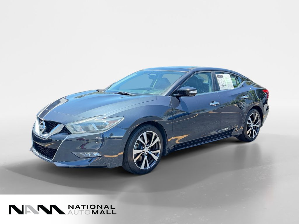 Storm Blue 2016 Nissan Maxima Sedan Front-Wheel Drive Continuously Variable Transmission