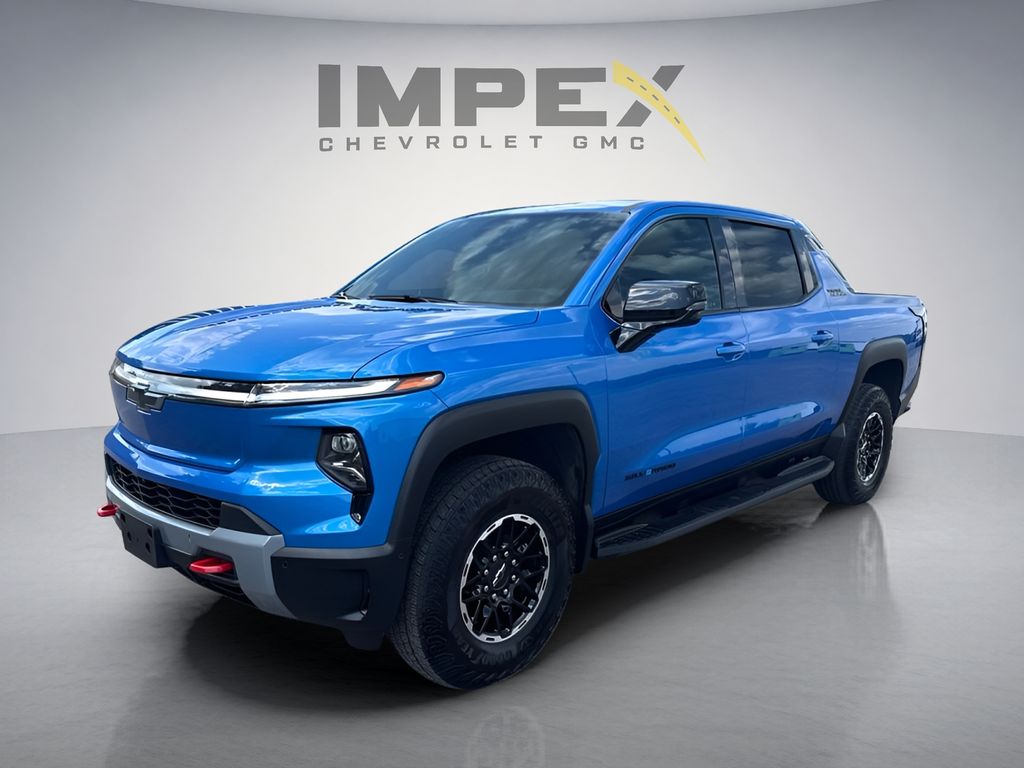 Riptide Blue Metallic 2026 Chevrolet Silverado EV Pickup Truck All-Wheel Drive 1-Speed Automatic