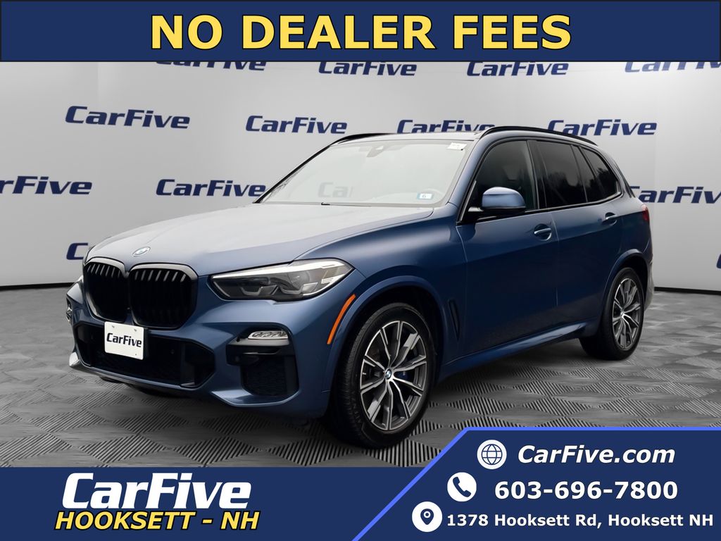 Phytonic Blue Metallic 2021 BMW X5 xDrive40i AWD SUV / Crossover All-Wheel Drive 8-Speed Automatic