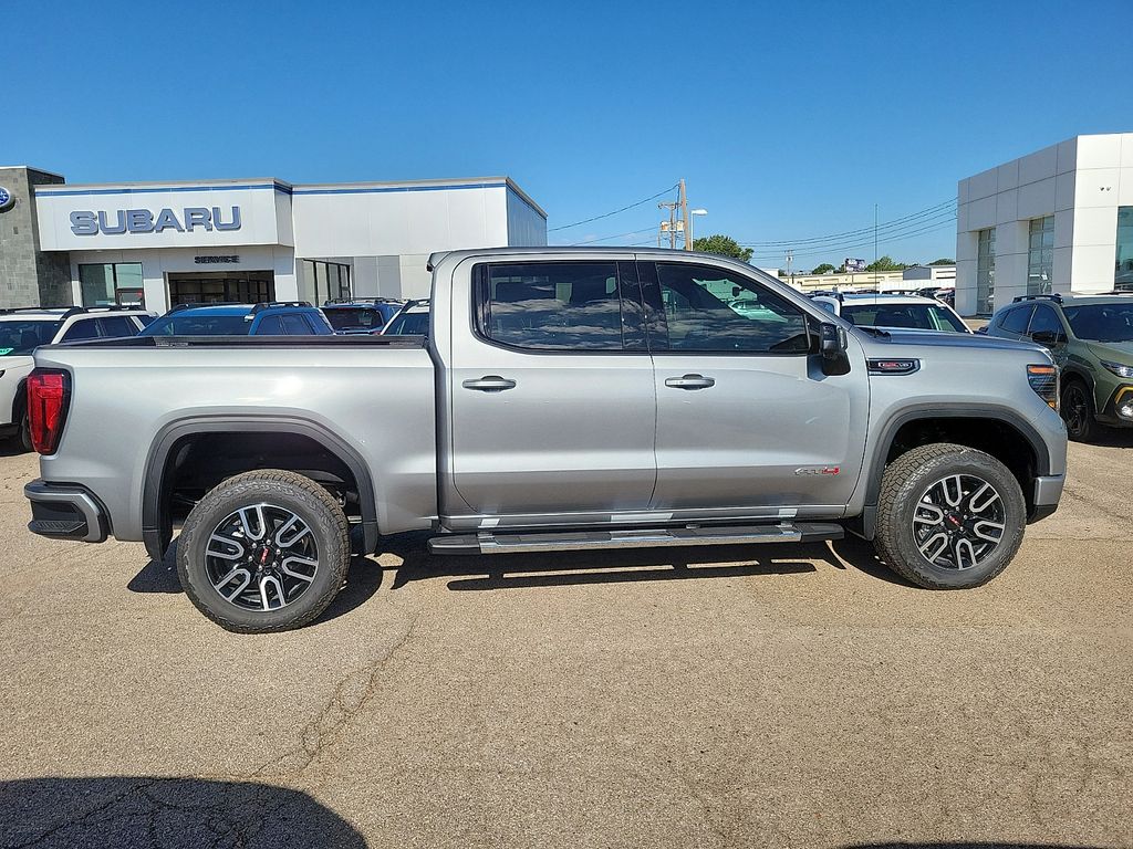 2026 GMC Sierra 1500 AT4 Silver at Brown Buick GMC