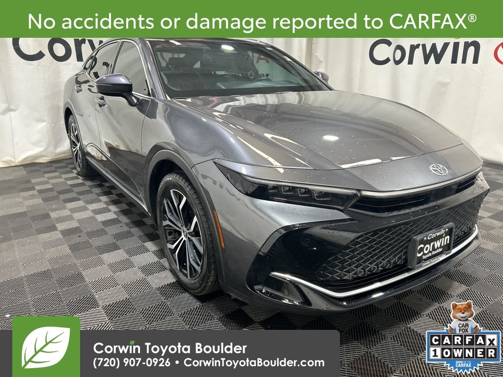 Magnetic Gray Metallic 2023 Toyota Crown Limited AWD Sedan All-Wheel Drive Continuously Variable Transmission