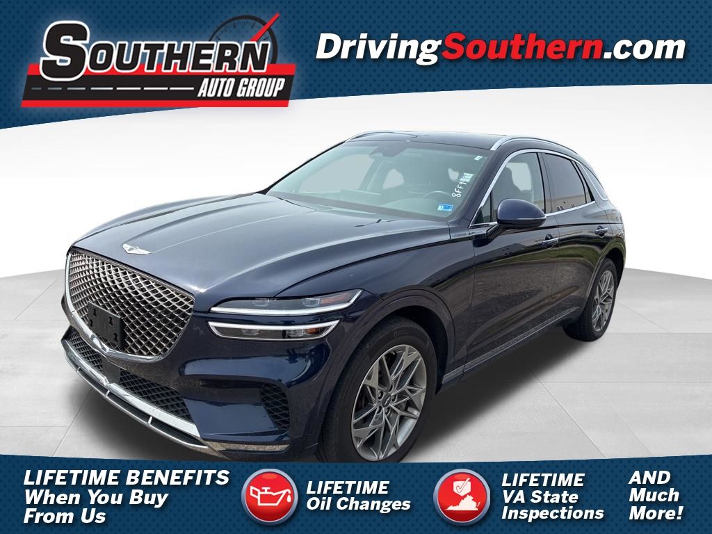 Capri Blue 2025 Genesis GV70 2.5T Standard AWD SUV / Crossover All-Wheel Drive 8-Speed Automatic