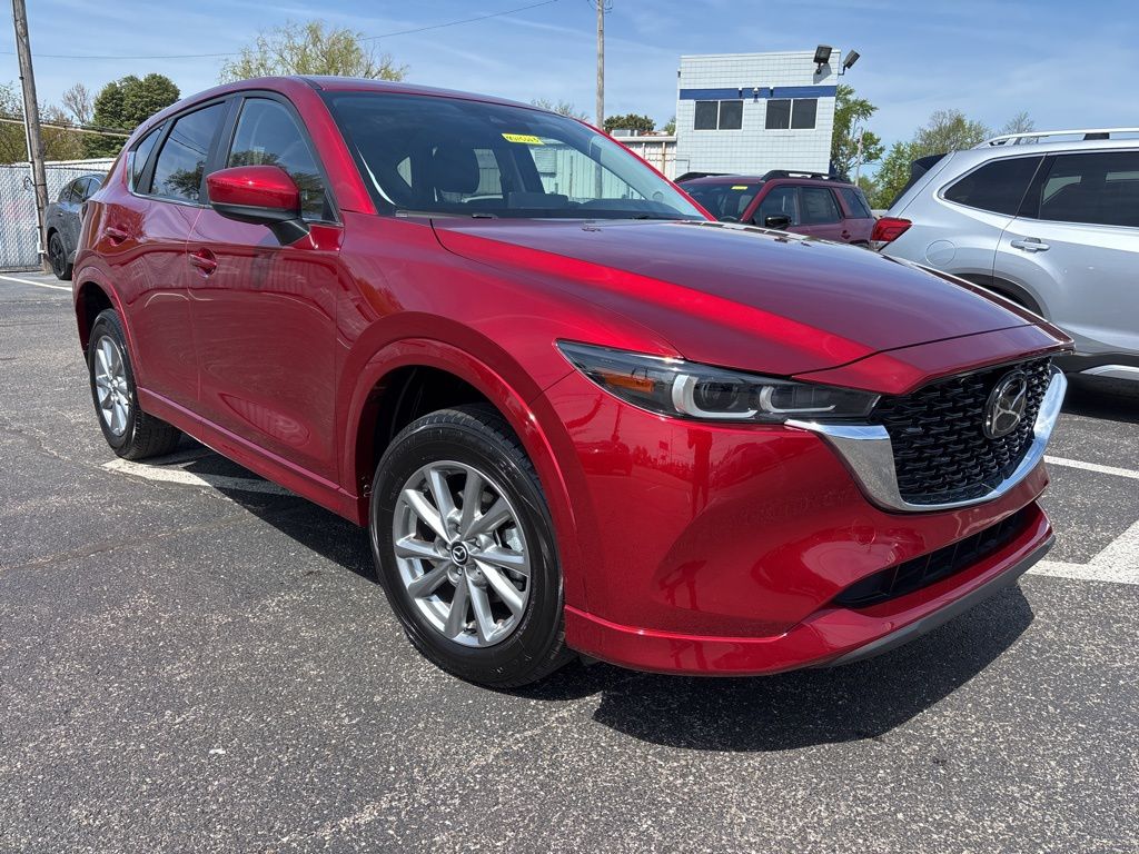 Soul Red Crystal Metallic 2025 Mazda CX-5 2.5 S Select AWD SUV / Crossover All-Wheel Drive 6-Speed Automatic