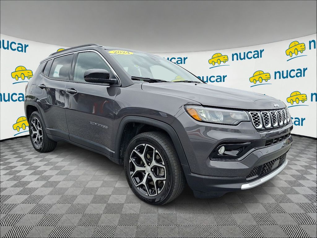 Gray Metallic 2024 Jeep Compass SUV / Crossover Four-Wheel Drive 8-Speed Automatic