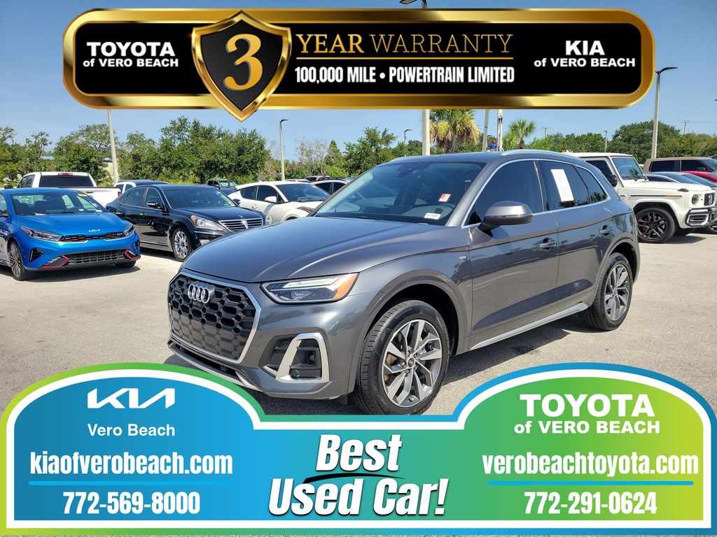 Gray 2022 Audi Q5 SUV / Crossover All-Wheel Drive 7-Speed Automatic