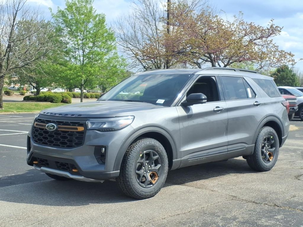 Gray 2026 Ford Explorer Tremor AWD SUV / Crossover All-Wheel Drive Automatic